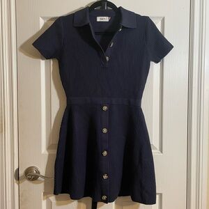 Set active polo knit dress